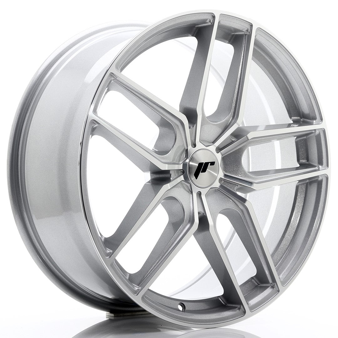 JR Wheels JR25 20x8,5 ET20-40 5x115 Silver Machined Face