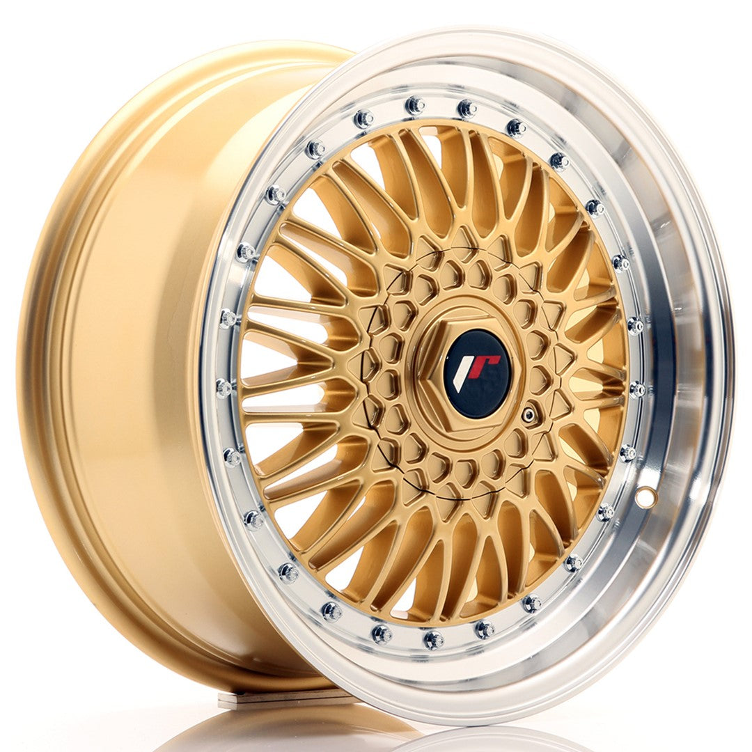 JR Wheels JR9 17x7,5 ET35 5x100 Gold w/ Machined Lip