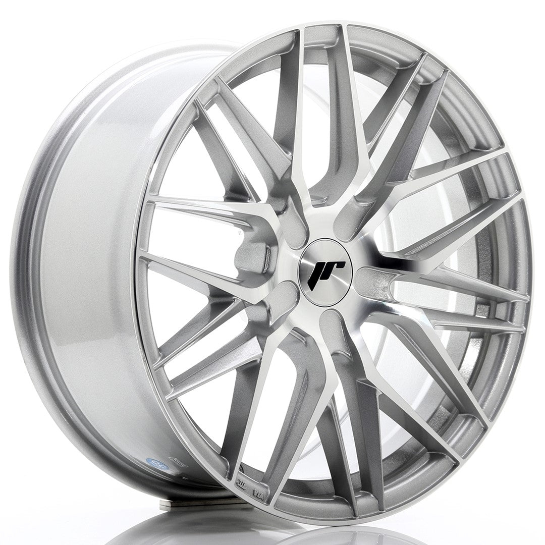 JR Wheels JR28 18x8,5 ET20-40 5x100 Silver Machined Face