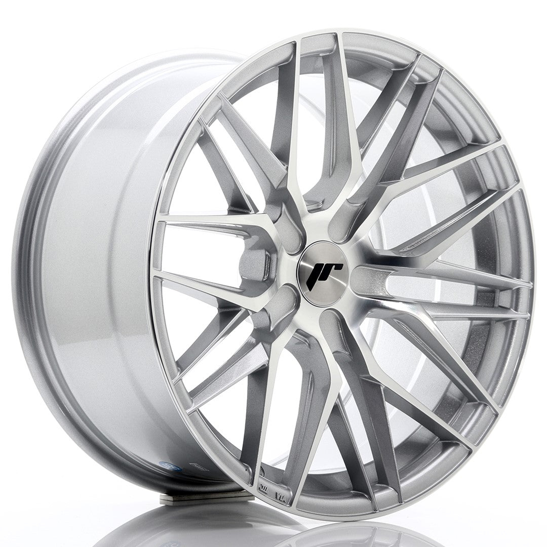 JR Wheels JR28 18x9,5 ET20-40 5x120 Silver Machined Face