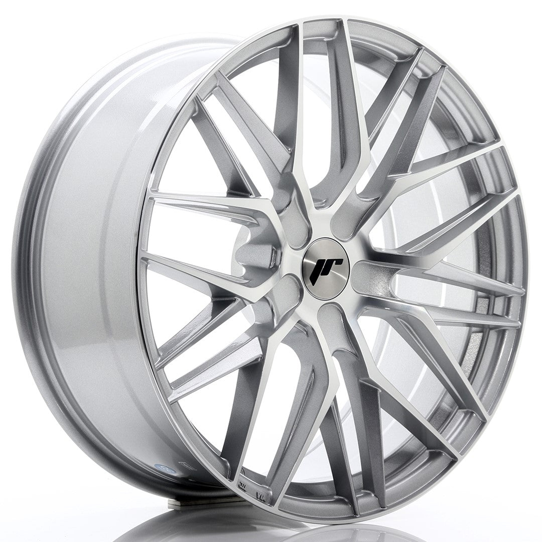 JR Wheels JR28 20x8,5 ET20-40 5x127 Silver Machined Face
