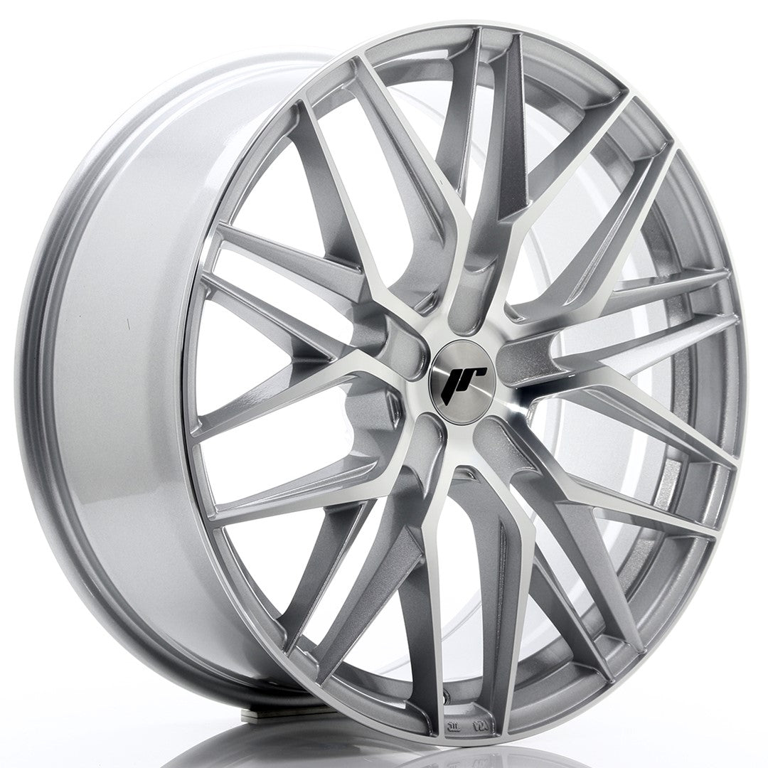 JR Wheels JR28 21x9 ET15-45 5x127 Silver Machined Face