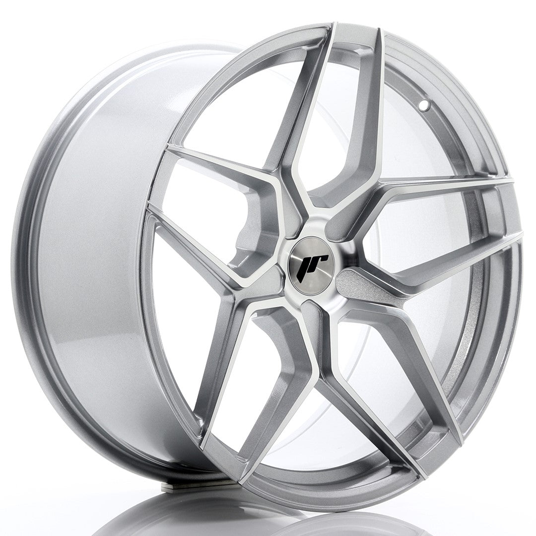 JR Wheels JR34 20x10 ET20-40 5x110 Silver Machined Face
