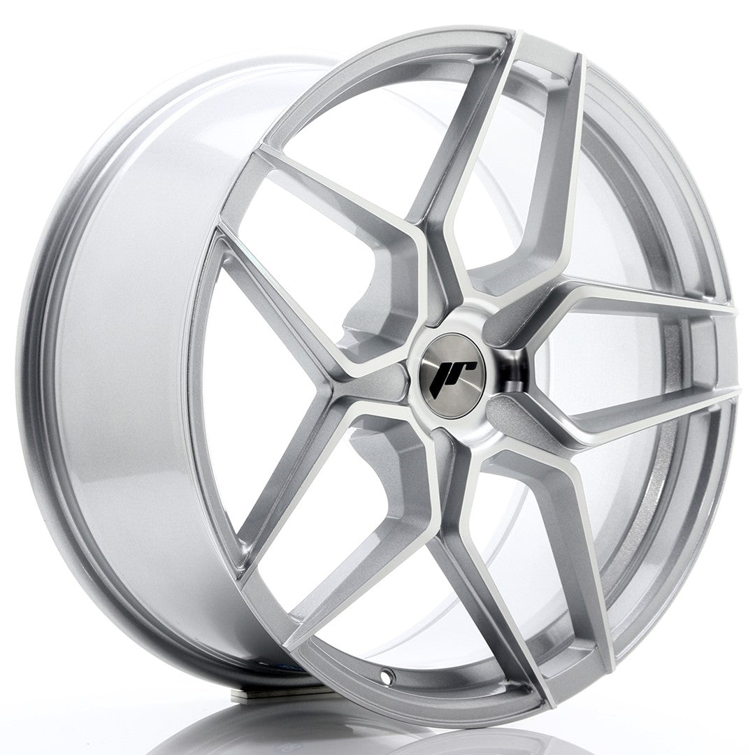 JR Wheels JR34 20x9 ET20-40 5x115 Silver Machined Face