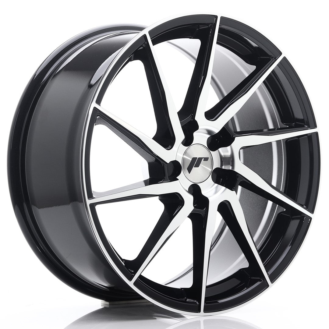 JR Wheels JR36 19x8,5 ET20-50 5x114.3 Gloss Black Machined Face