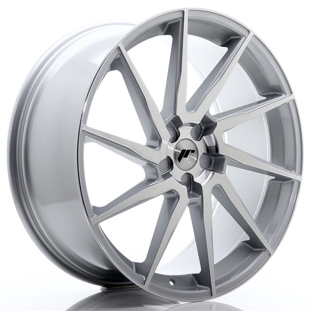 JR Wheels JR36 23x10 ET30-55 5x108 Silver Brushed Face