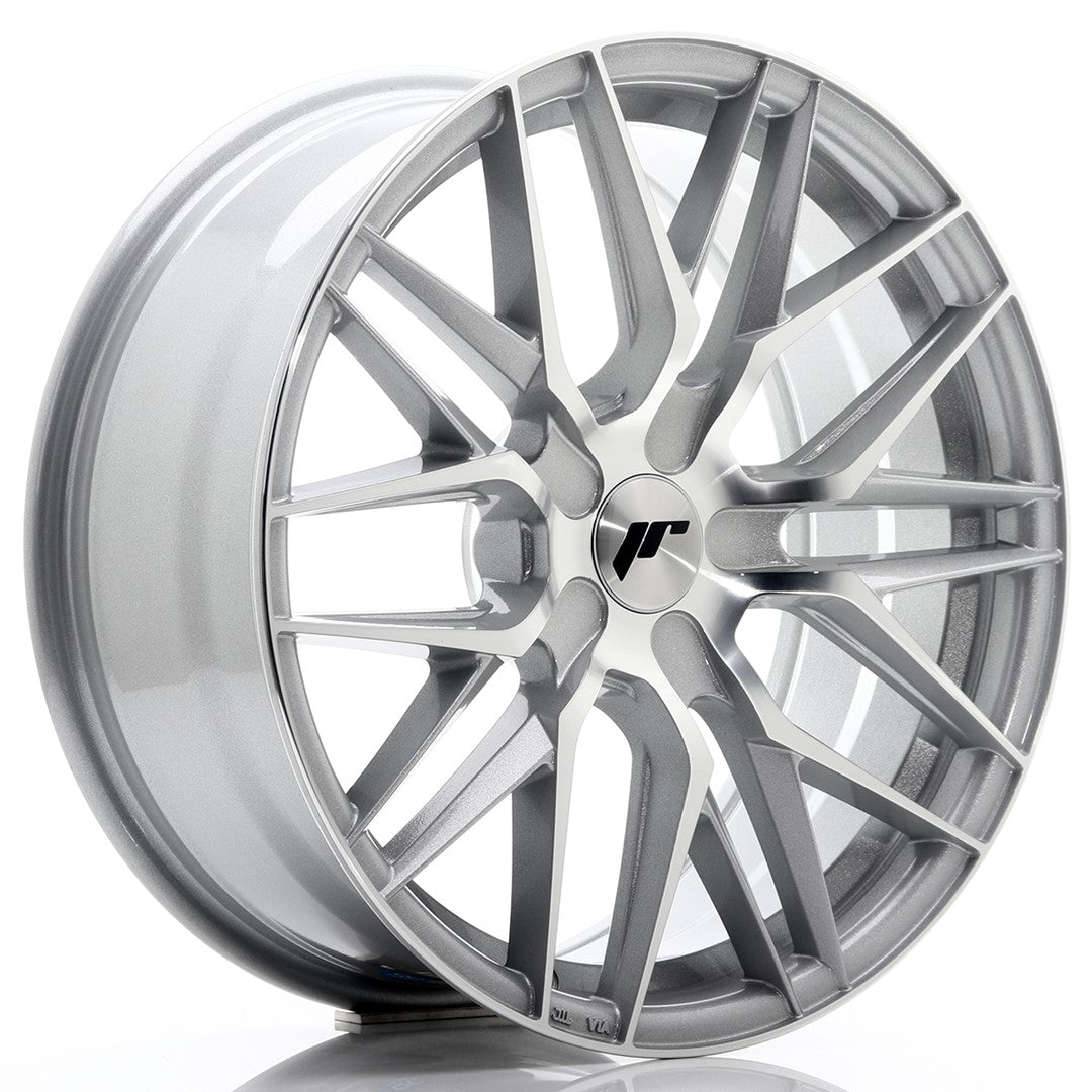 JR Wheels JR28 18x7,5 ET20-40 4x110 Silver Machined Face