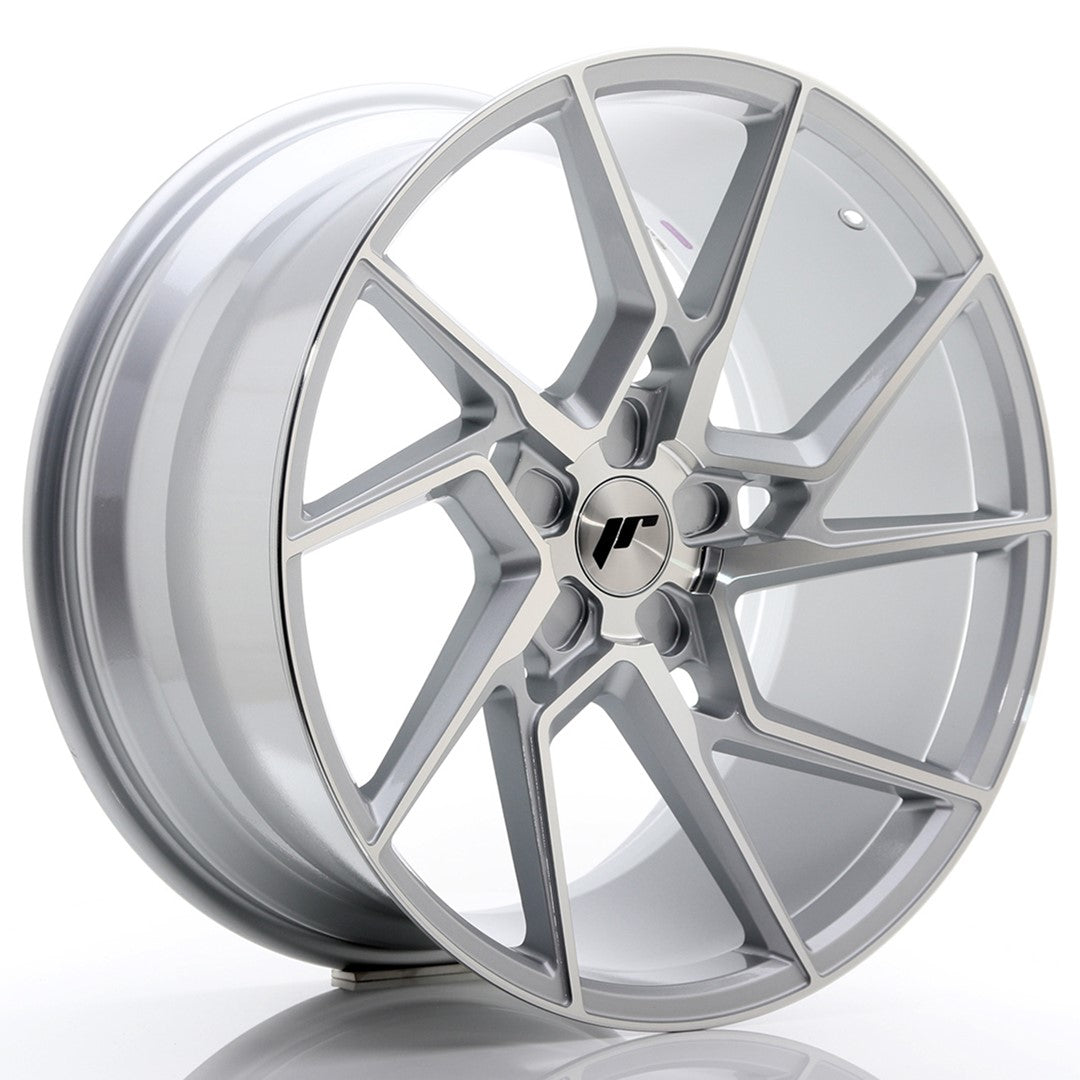JR Wheels JR33 20x10 ET20-40 5x115 Silver Machined Face