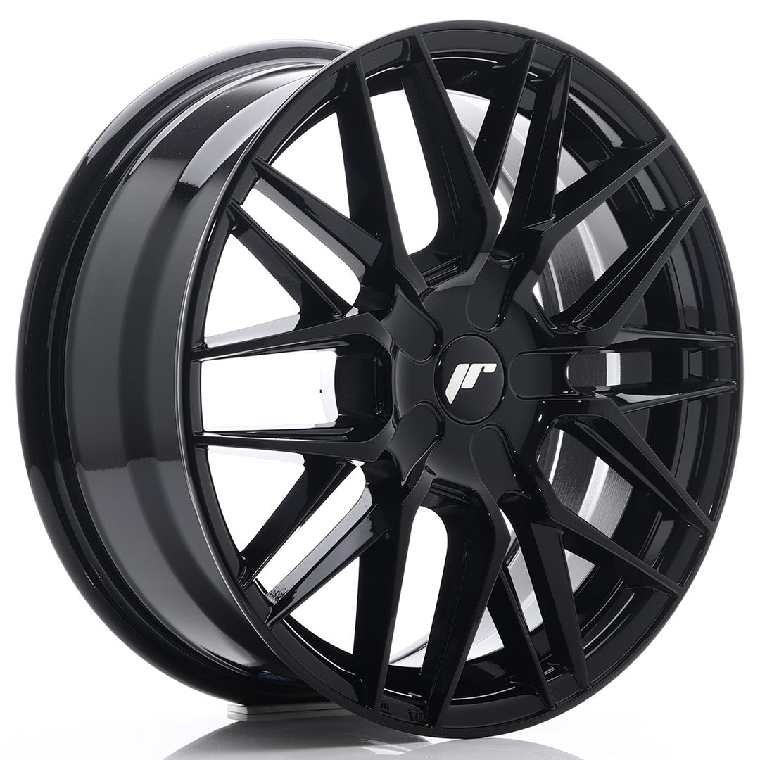 JR Wheels JR28 17x7 ET20-45 4x110 Gloss Black