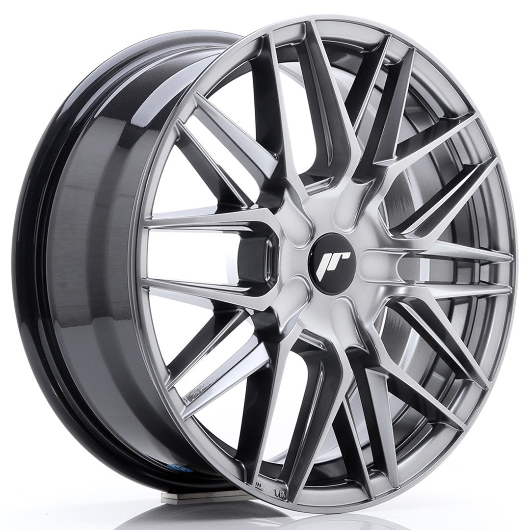 JR Wheels JR28 17x7 ET20-45 5x105 Hyper Black