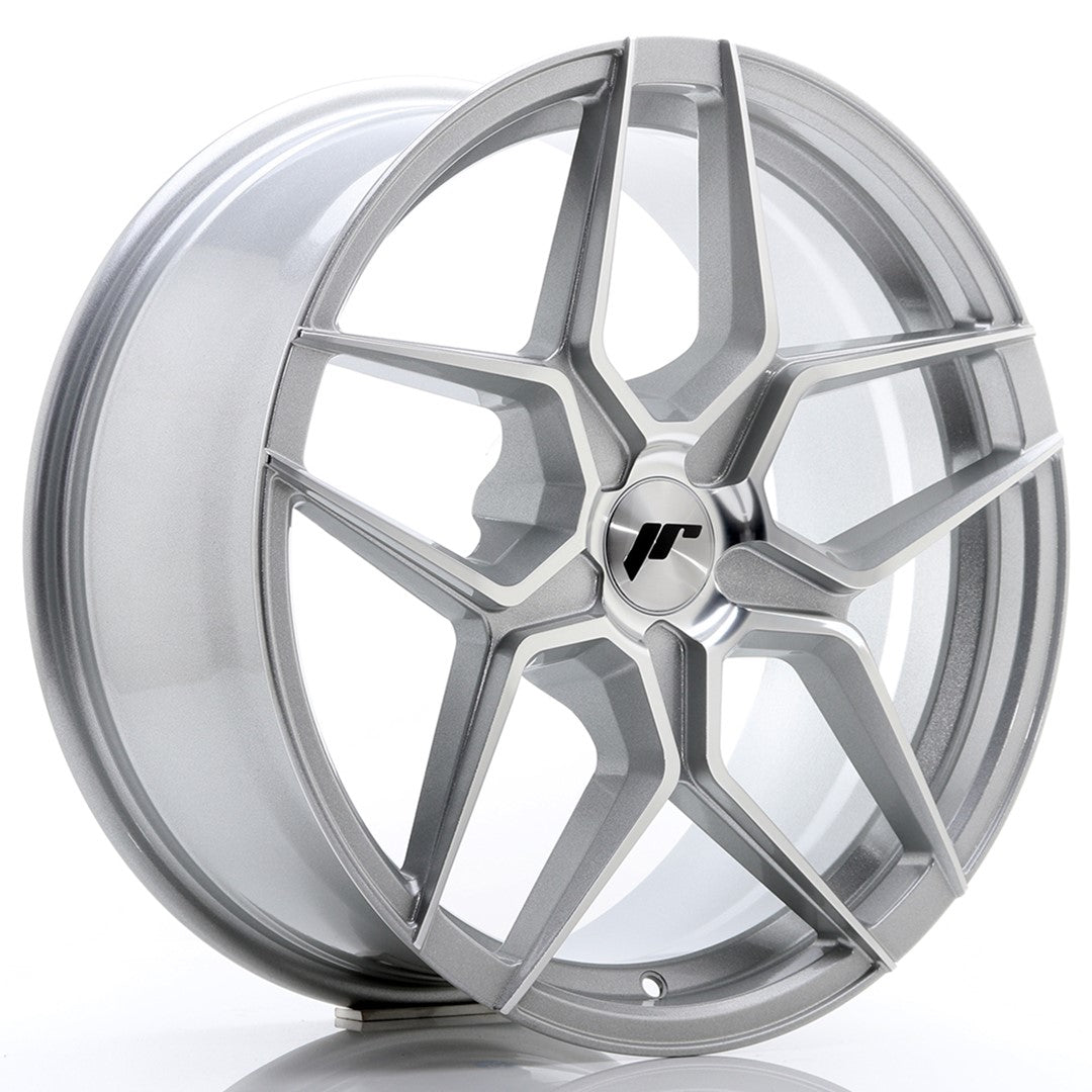 JR Wheels JR34 18x8 ET20-42 5x118 Silver Machined Face