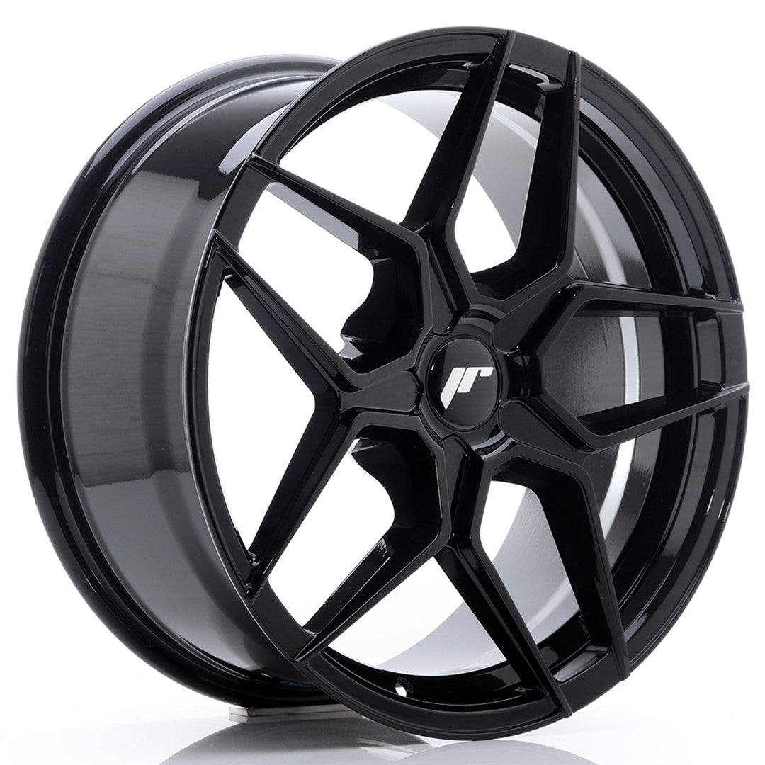 JR Wheels JR34 18x8 ET20-42 5x114.3 Gloss Black