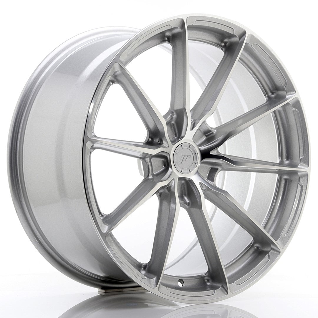 JR Wheels JR37 20x10 ET45 5x114.3 Silver Machined