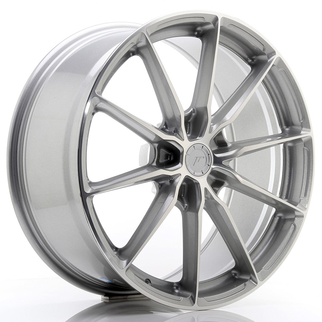 JR Wheels JR37 20x9 ET20-45 5x130 Silver Machined Face