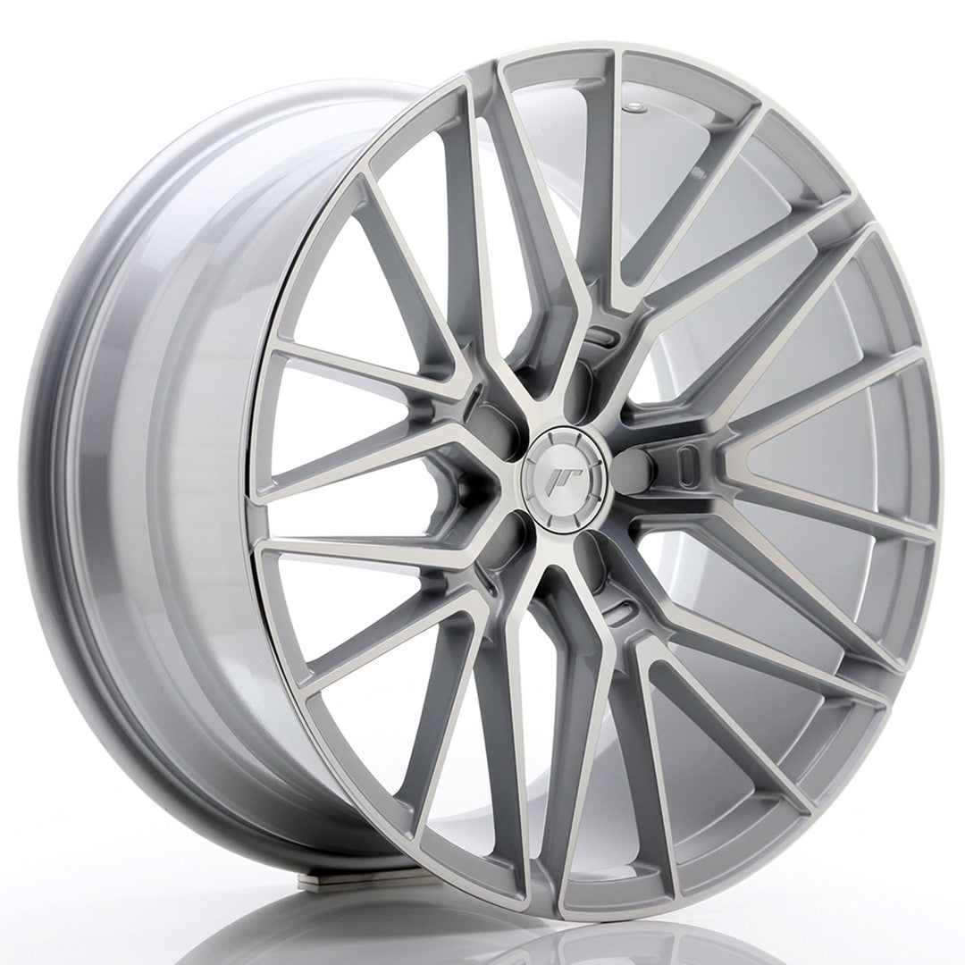 JR Wheels JR38 20x10 ET20-45 5x120 Silver Machined Face