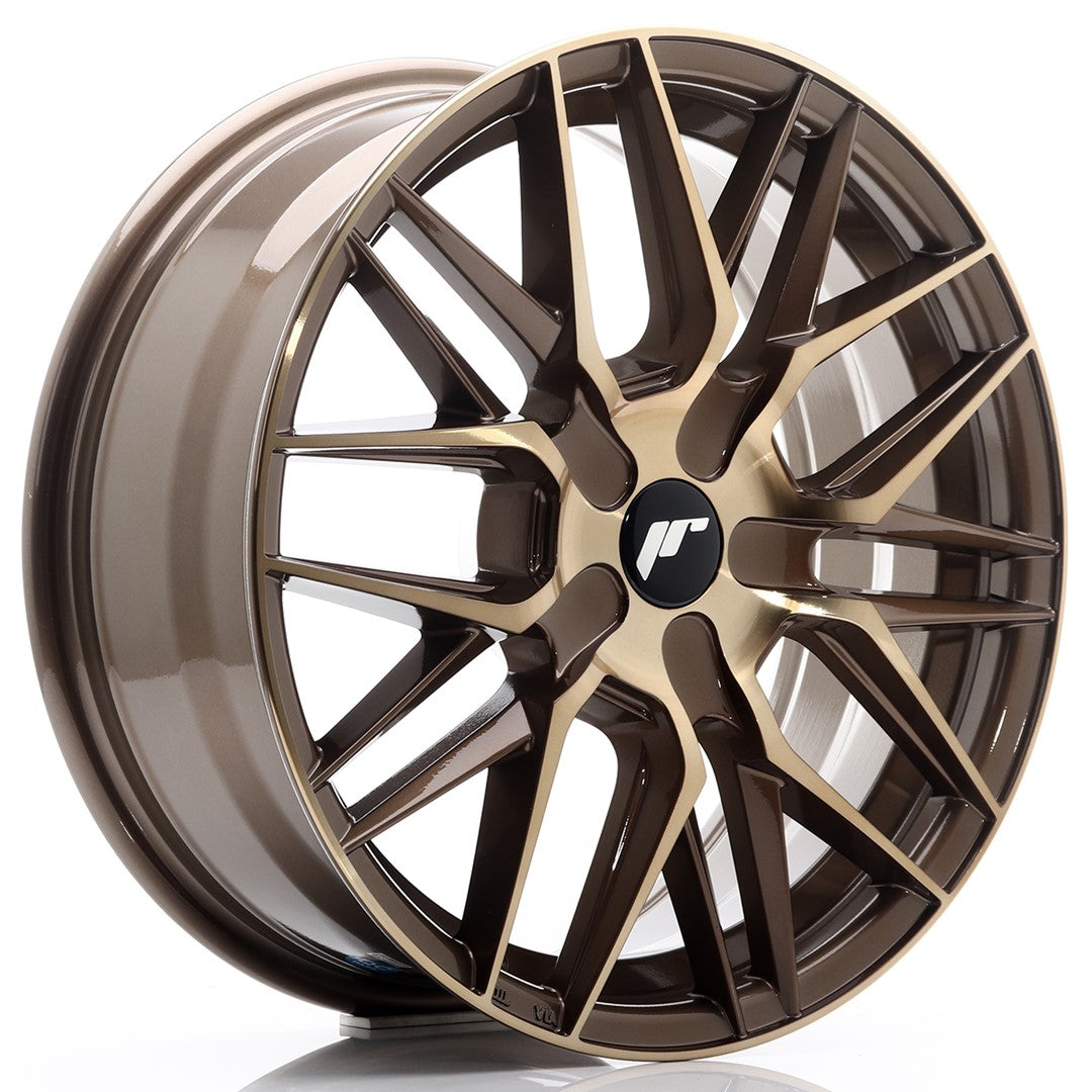 JR Wheels JR28 17x7 ET20-45 5x105 Platinum Bronze