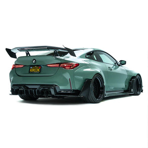 ADRO BMW G82 M4 AT-R3 Swan Neck Wing — 3/4 perspektiv