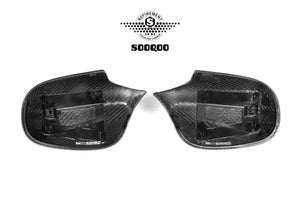 SOOQOO – Carbon Speilkåper (OEM Style)  BMW 1-serie / 3-serie E8x E9x LCI