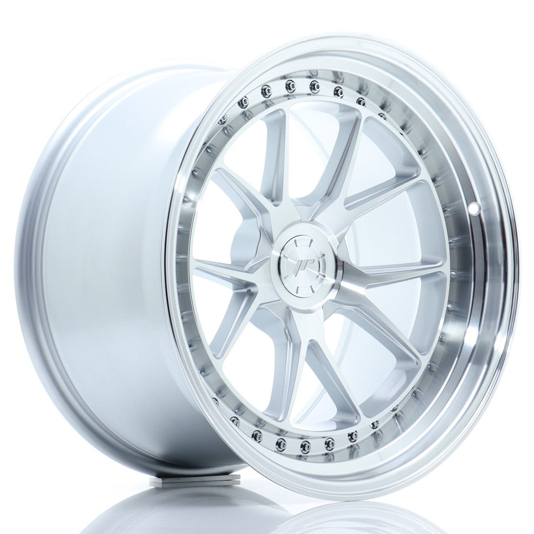 JR Wheels JR39 18x10,5 ET15-22 5x112 Silver Machined Face