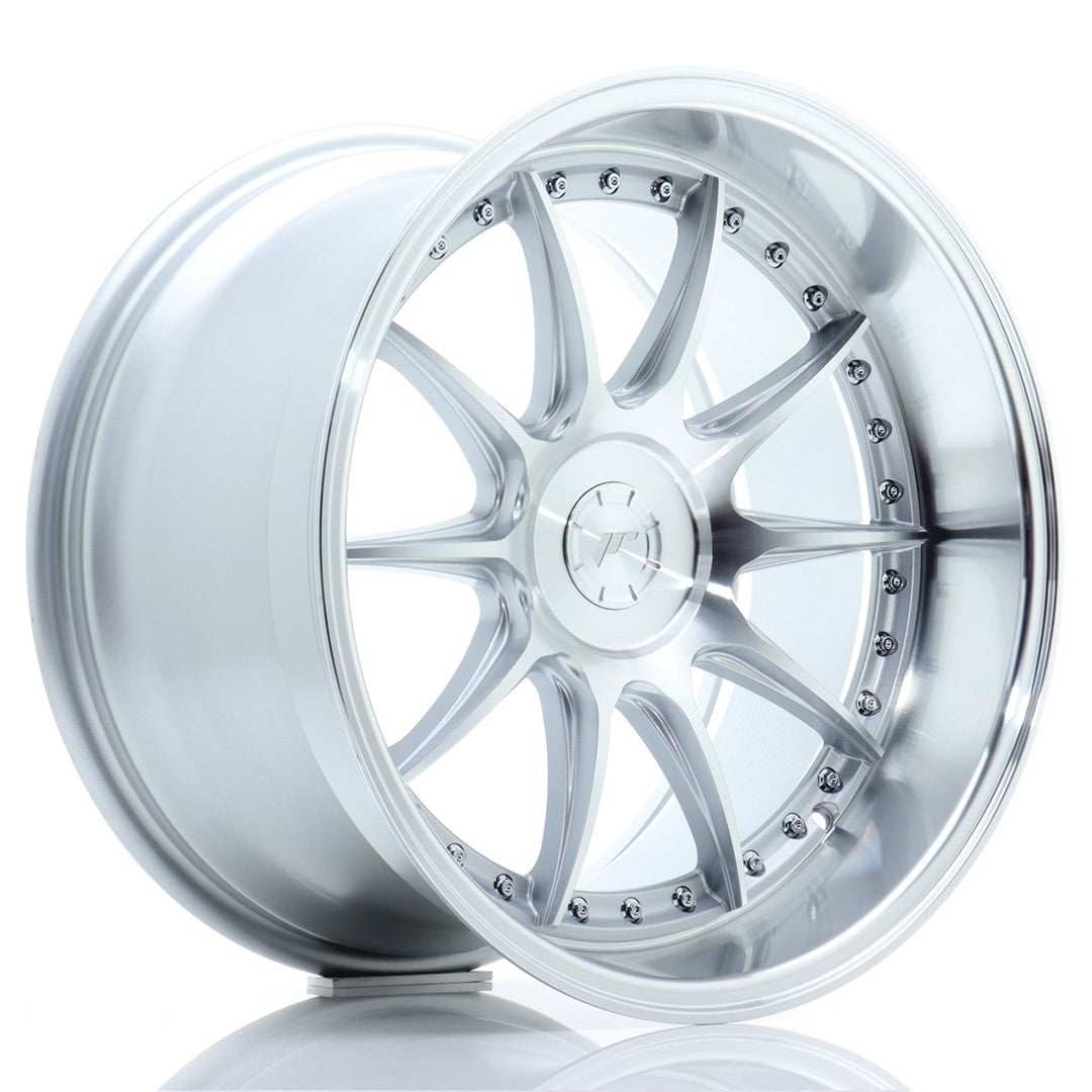 JR Wheels JR41 18x10,5 ET15-25 5x112 Silver Machined Face