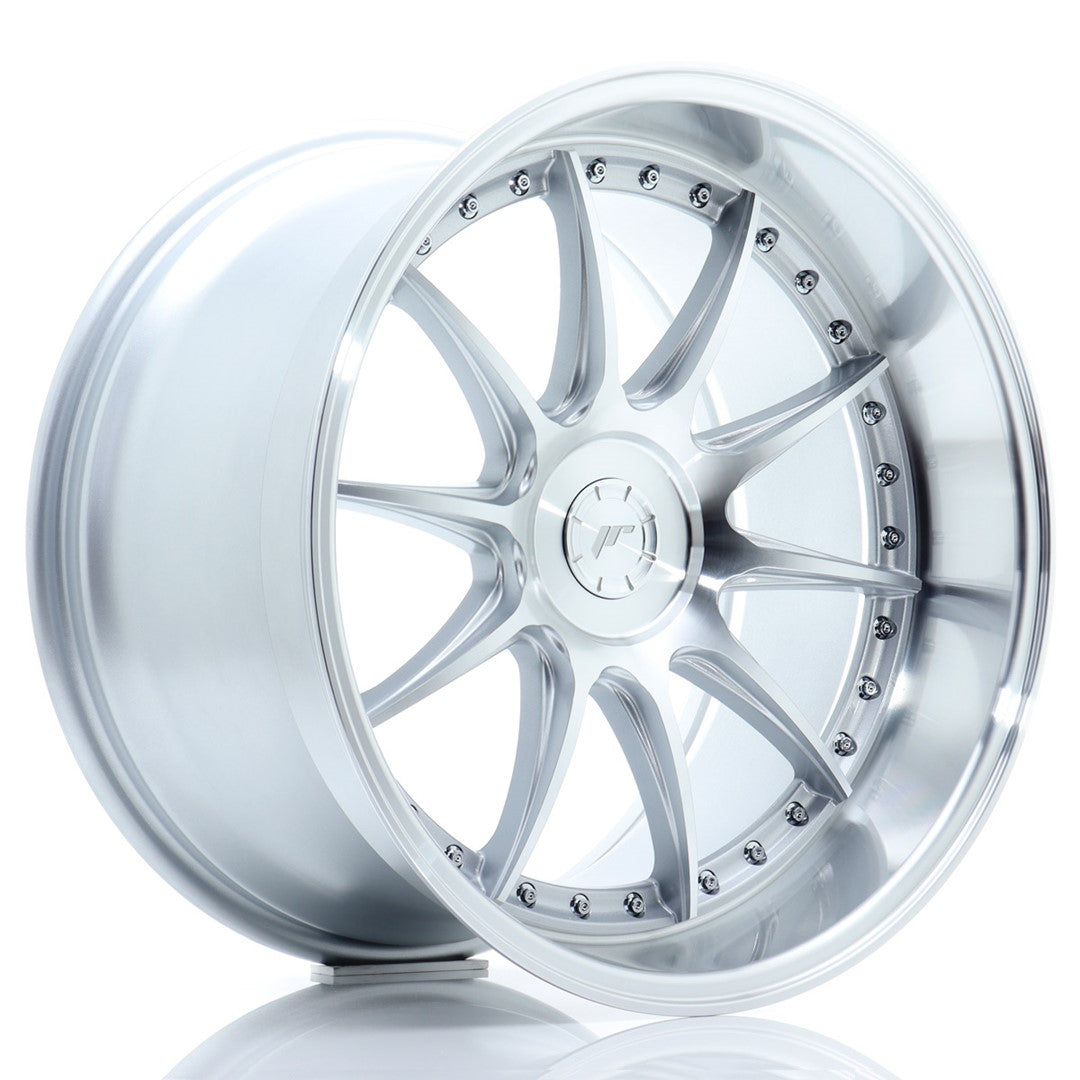 JR Wheels JR41 19x11 ET12-25 5x114.3 Silver Machined Face