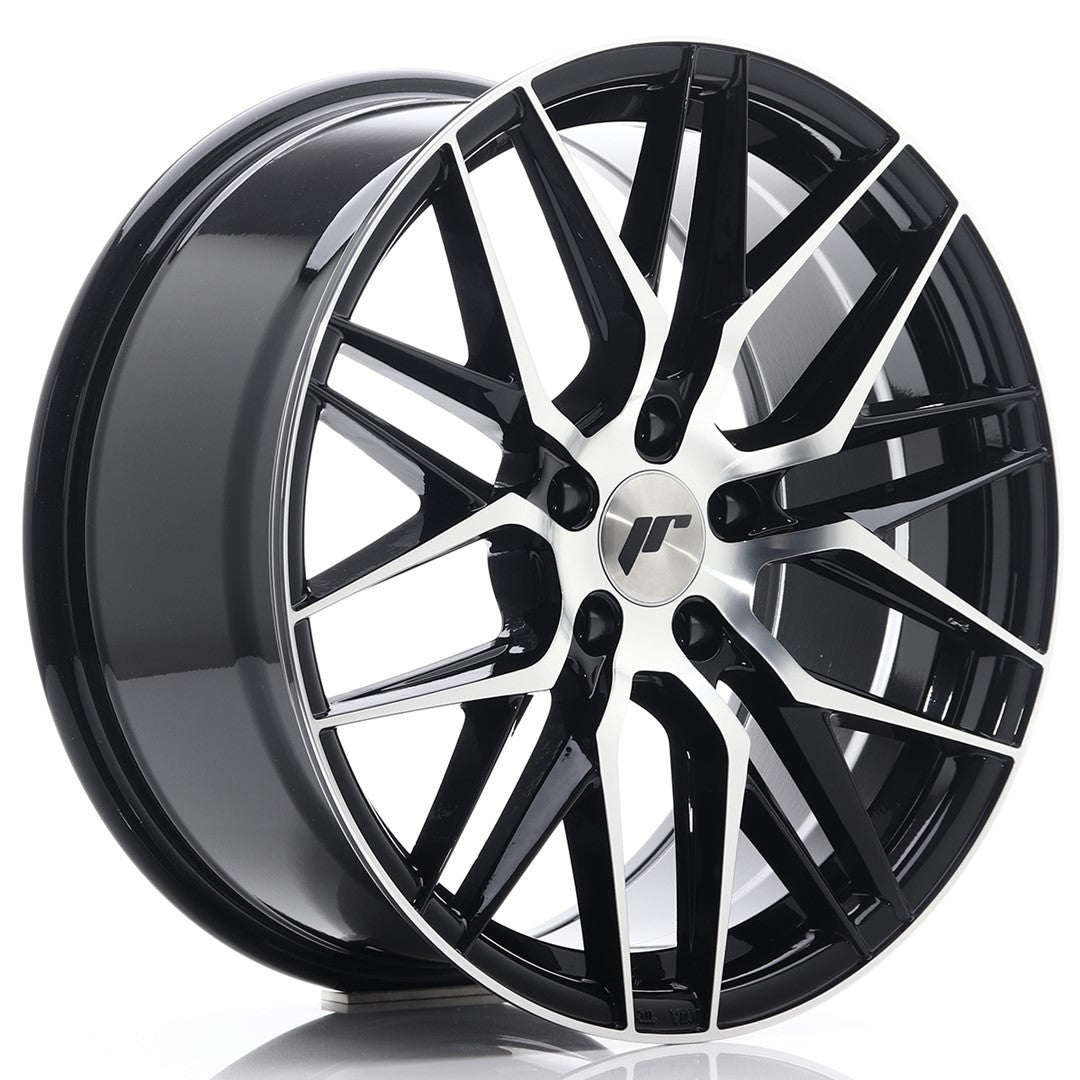 JR Wheels JR28 18x8,5 ET40 5x114.3 Gloss Black Machined Face
