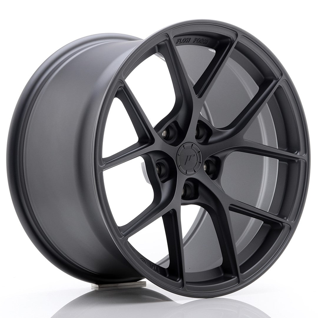 JR Wheels SL01 18x10,5 ET25-38 5x105 Matt Gun Metal