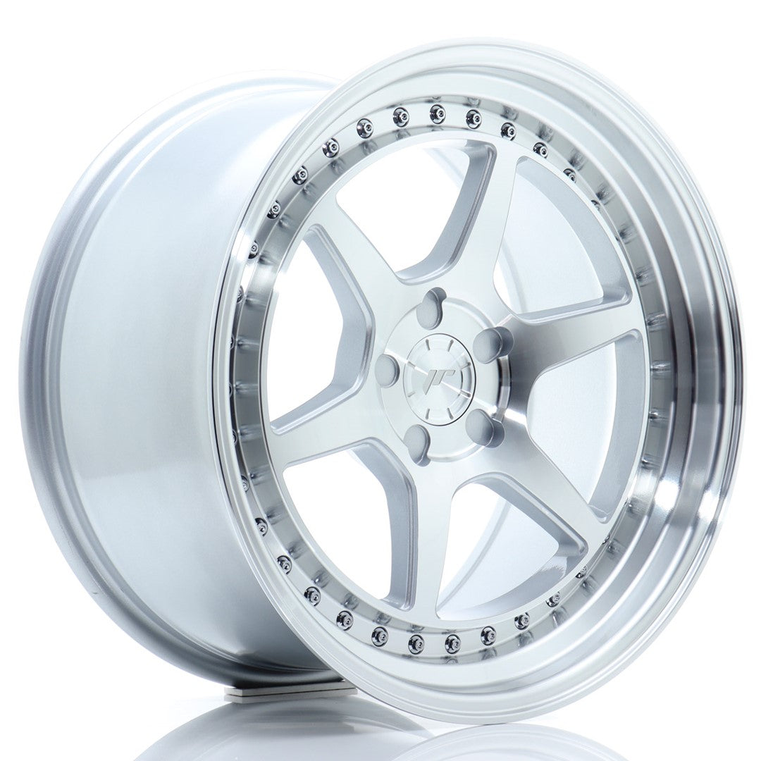 JR Wheels JR43 18x9,5 ET15-35 5x100 Silver Machined Face