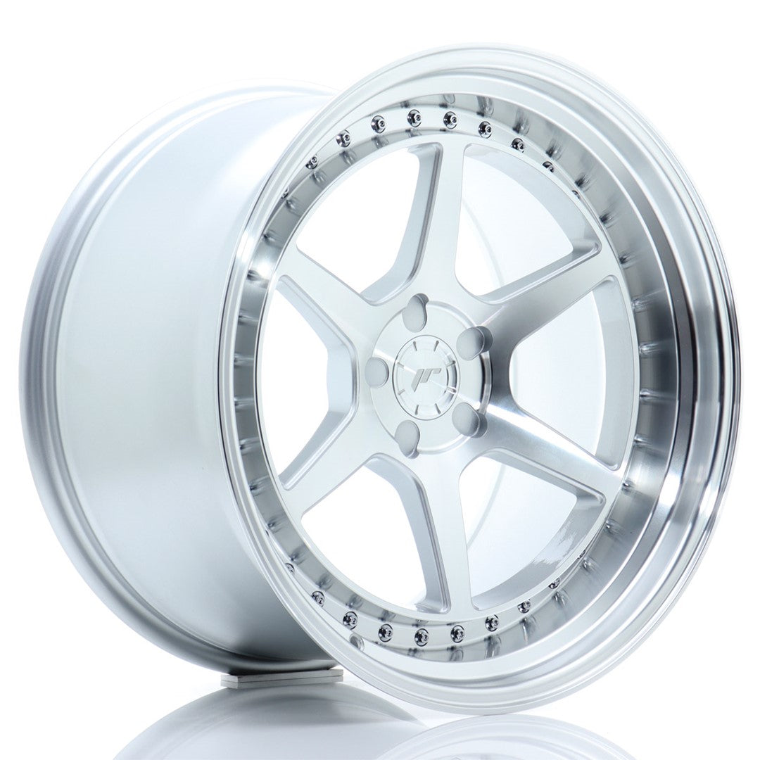 JR Wheels JR43 19x11 ET0-25 5x108 Silver Machined Face