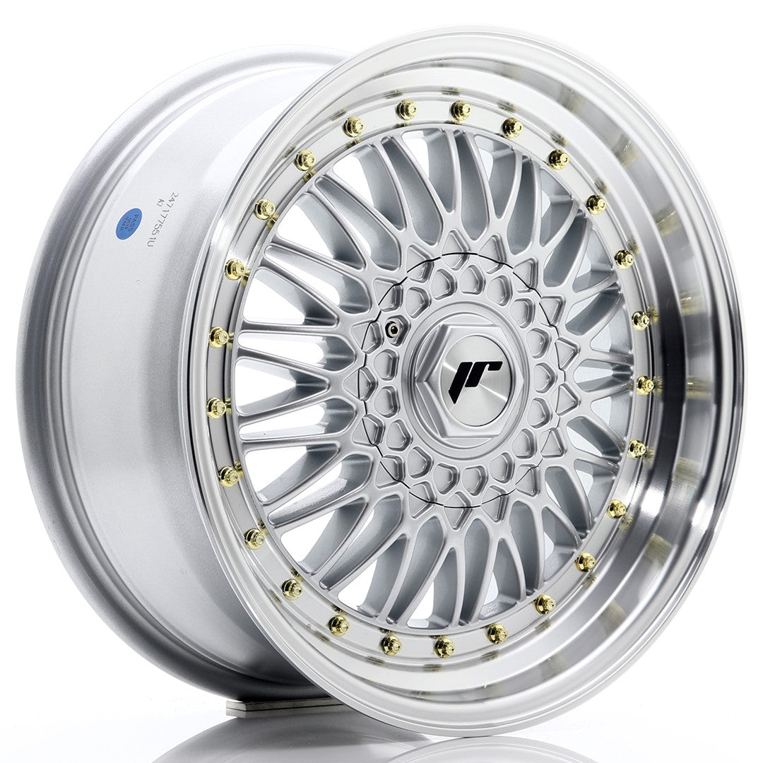 JR Wheels JR9 17x7,5 ET35 5x120 Silver w/ Machined Lip