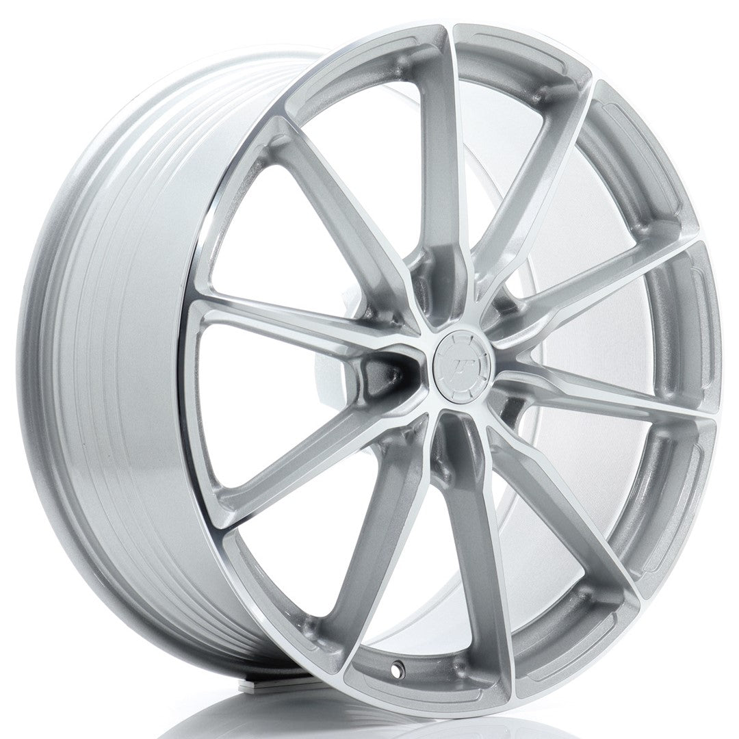 JR Wheels JR37 21x10 ET10-64 5x112 Silver Machined Face