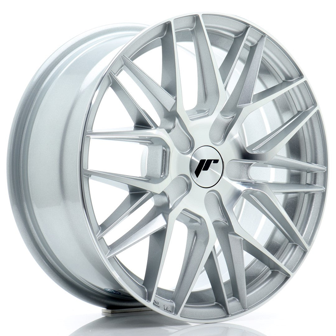 JR Wheels JR28 16x7 ET20-40 5x108 Silver Machined Face