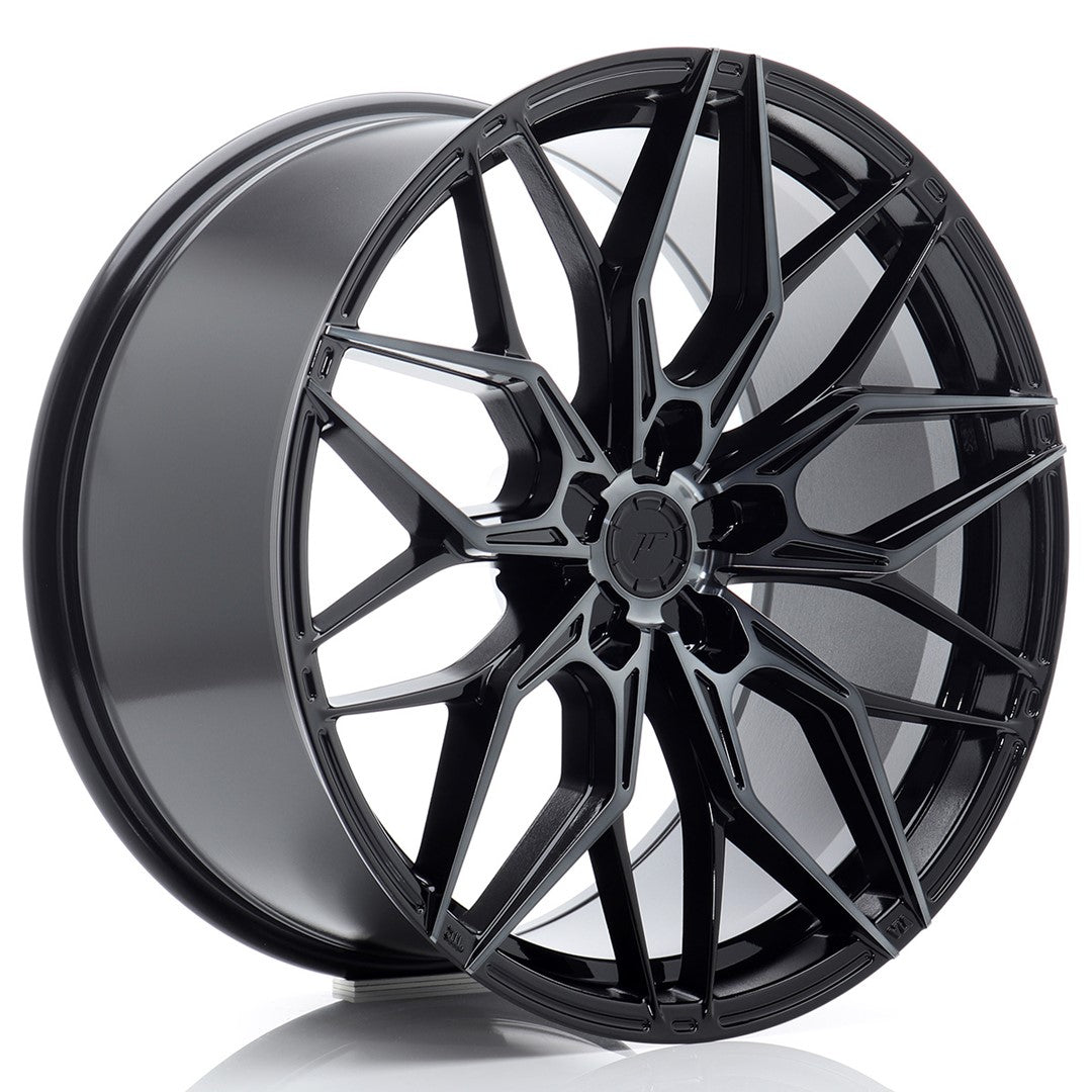 JR Wheels JR46 20x10 ET20-46 5x120 Black Machined w/ Tinted Face