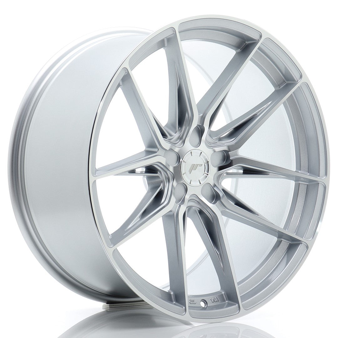 JR Wheels JR44 20x10,5 ET15-42 5x120.65 Silver w/ Machined Face