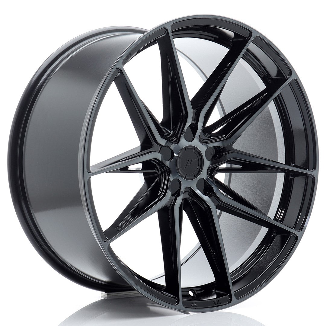JR Wheels JR44 21x11 ET11-46 5x114.3 Black Machined w/ Tinted Face