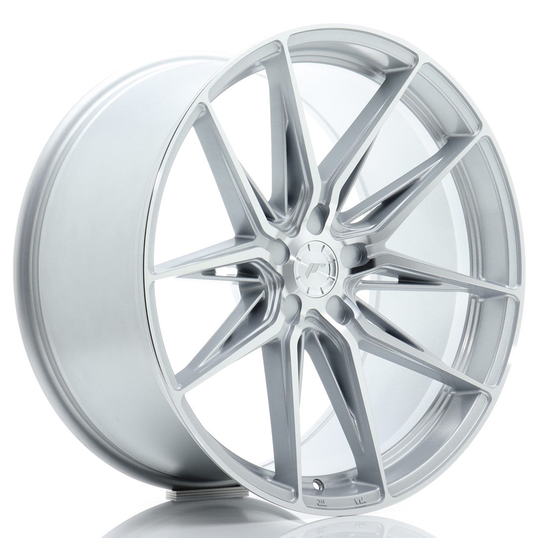 JR Wheels JR44 21x11 ET11-46 5x114.3 Silver w/ Machined Face