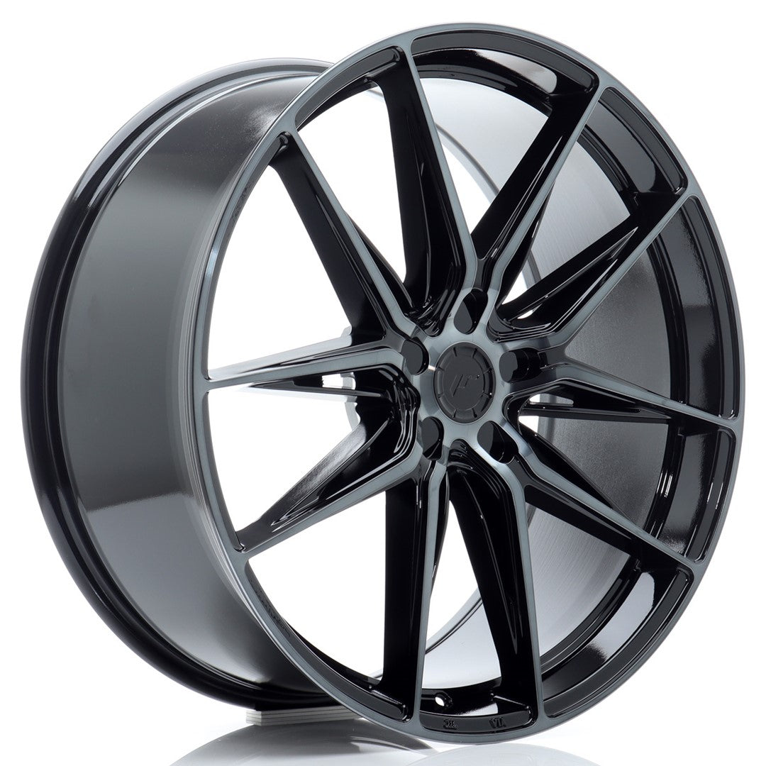 JR Wheels JR44 22x10 ET20-46 5x114.3 Black Machined w/ Tinted Face
