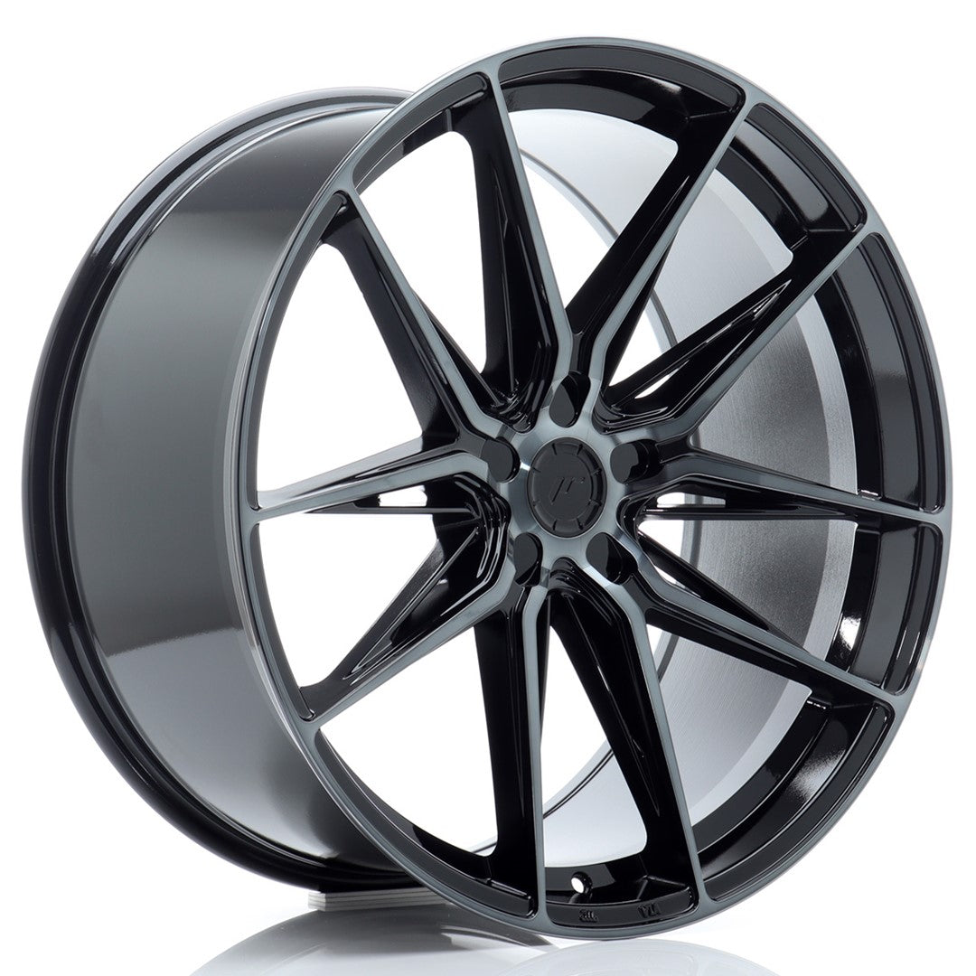 JR Wheels JR44 22x11 ET15-45 5x114.3 Black Machined w/ Tinted Face