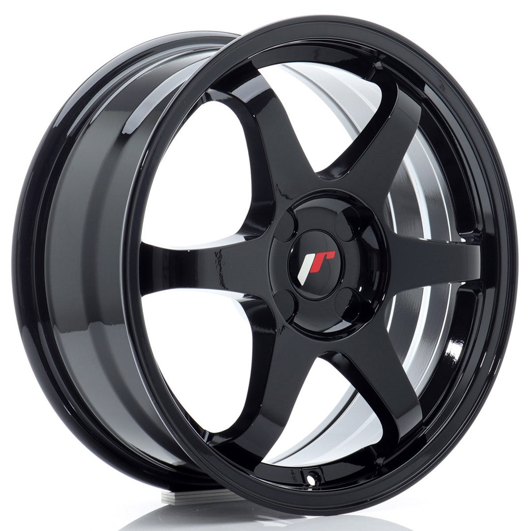 JR Wheels JR3 17x7 ET20-42 4x108 Gloss Black