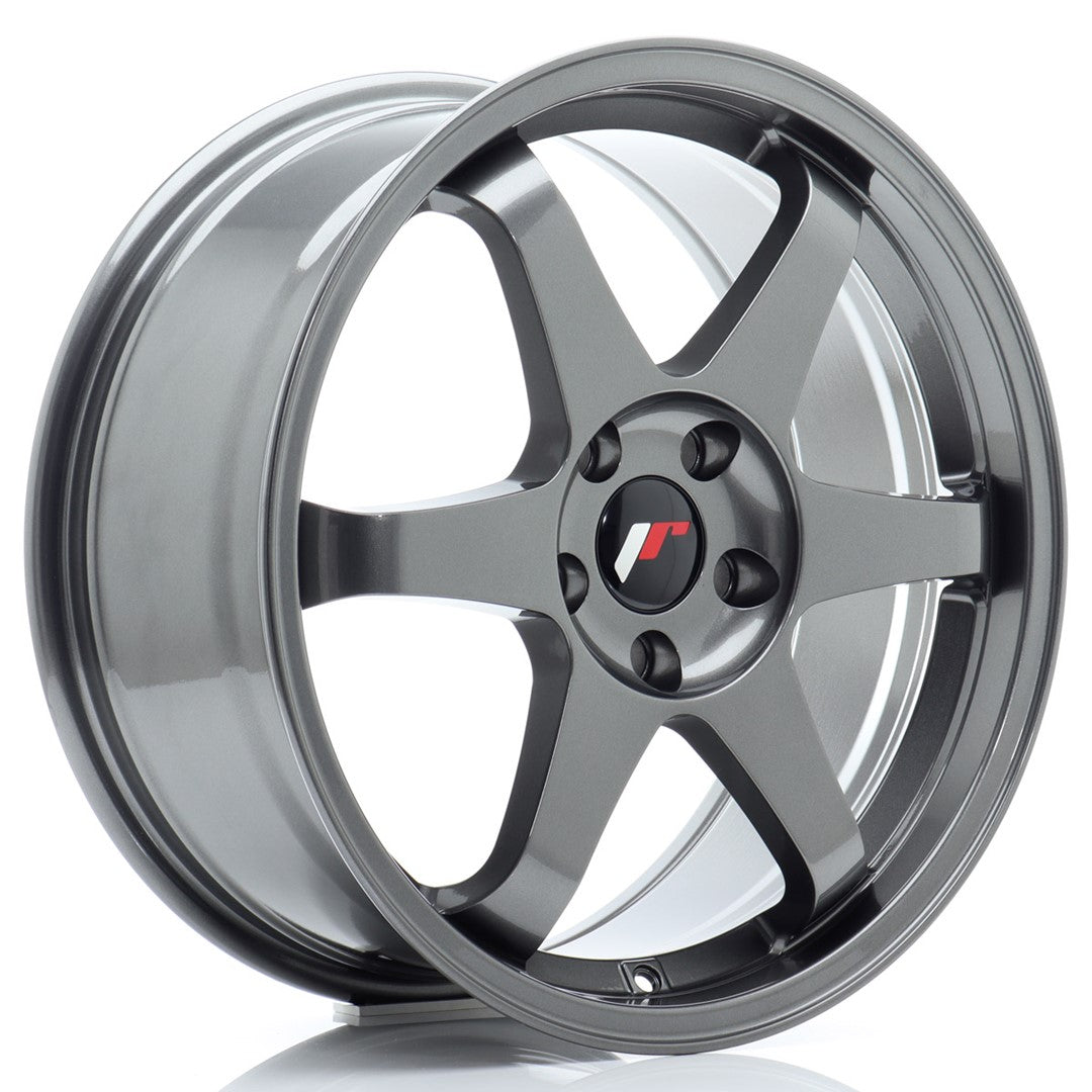 JR Wheels JR3 18x8 ET40 5x114.3 Gun Metal