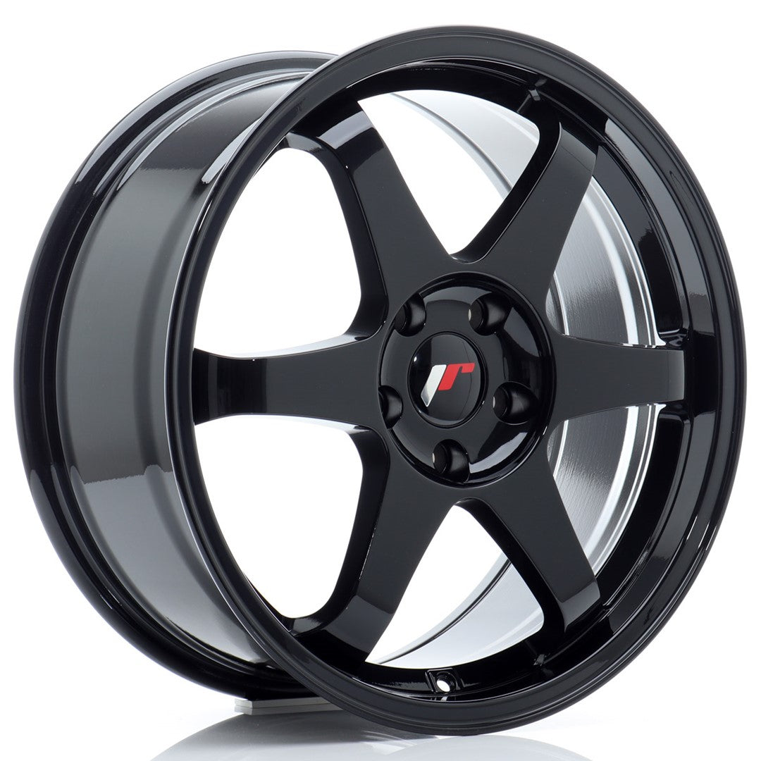 JR Wheels JR3 18x8 ET40 5x114.3 Gloss Black