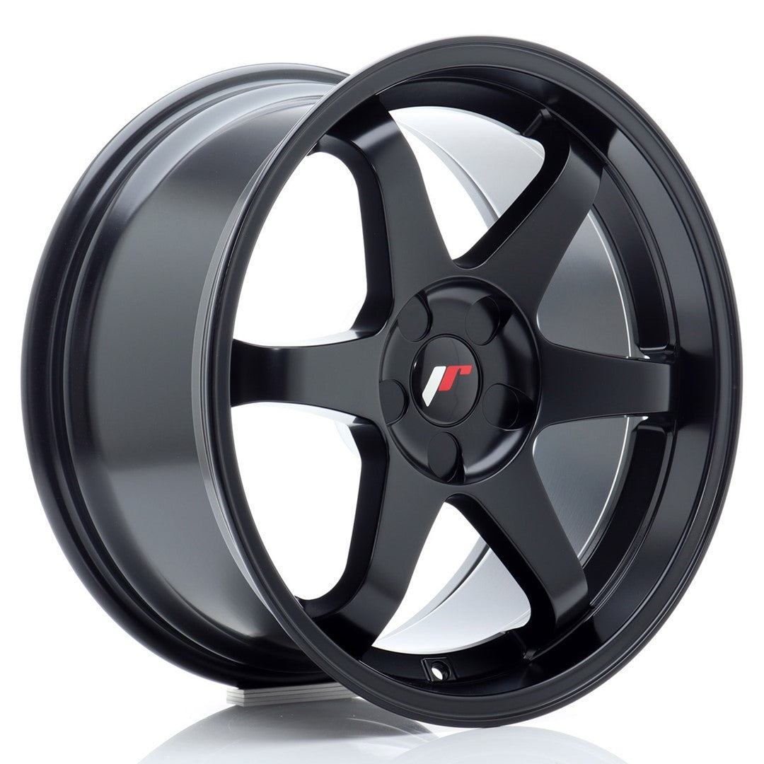 JR Wheels JR3 18x9 ET15-40 5x114.3 Matt Black