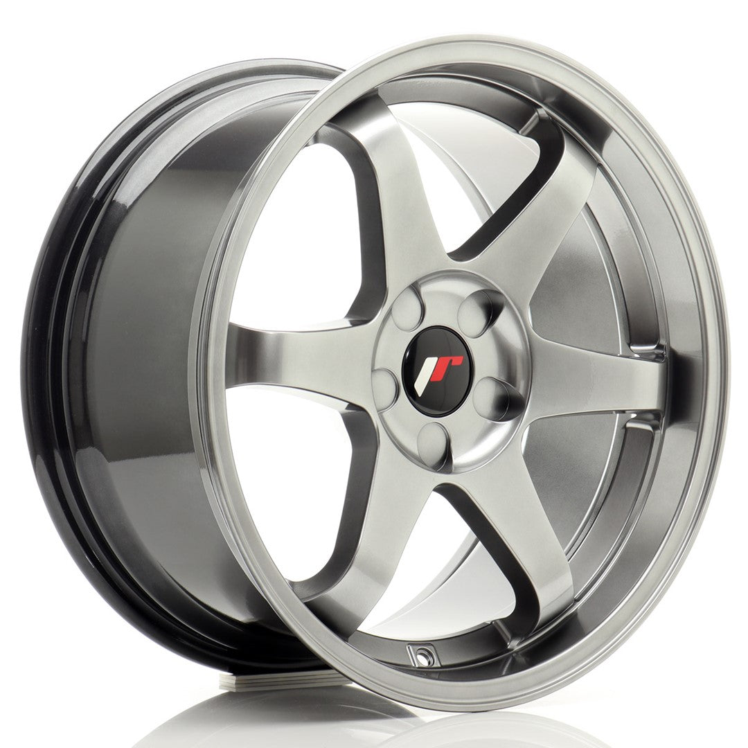 JR Wheels JR3 18x9 ET15-40 5x114.3 Hyper Black