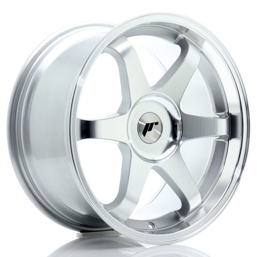 JR Wheels JR3 18x9 ET15-40 4x100 Silver Machined Face