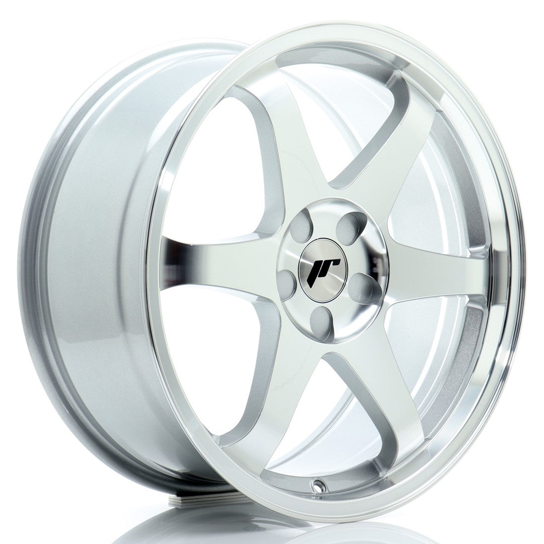 JR Wheels JR3 19x8,5 ET20-42 5x114.3 Silver Machined Face