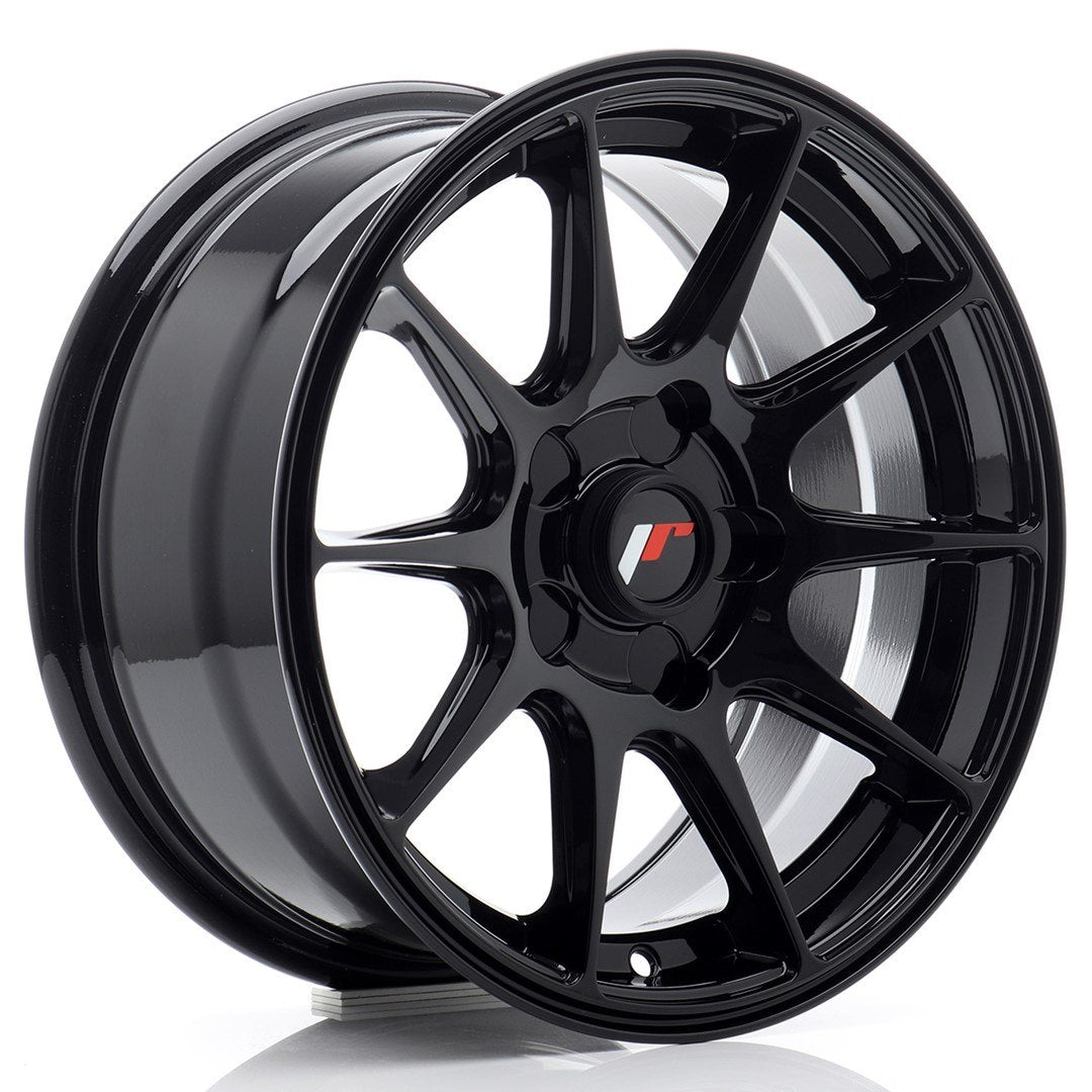 JR Wheels JR11 15x7 ET20-30 3x112 Gloss Black