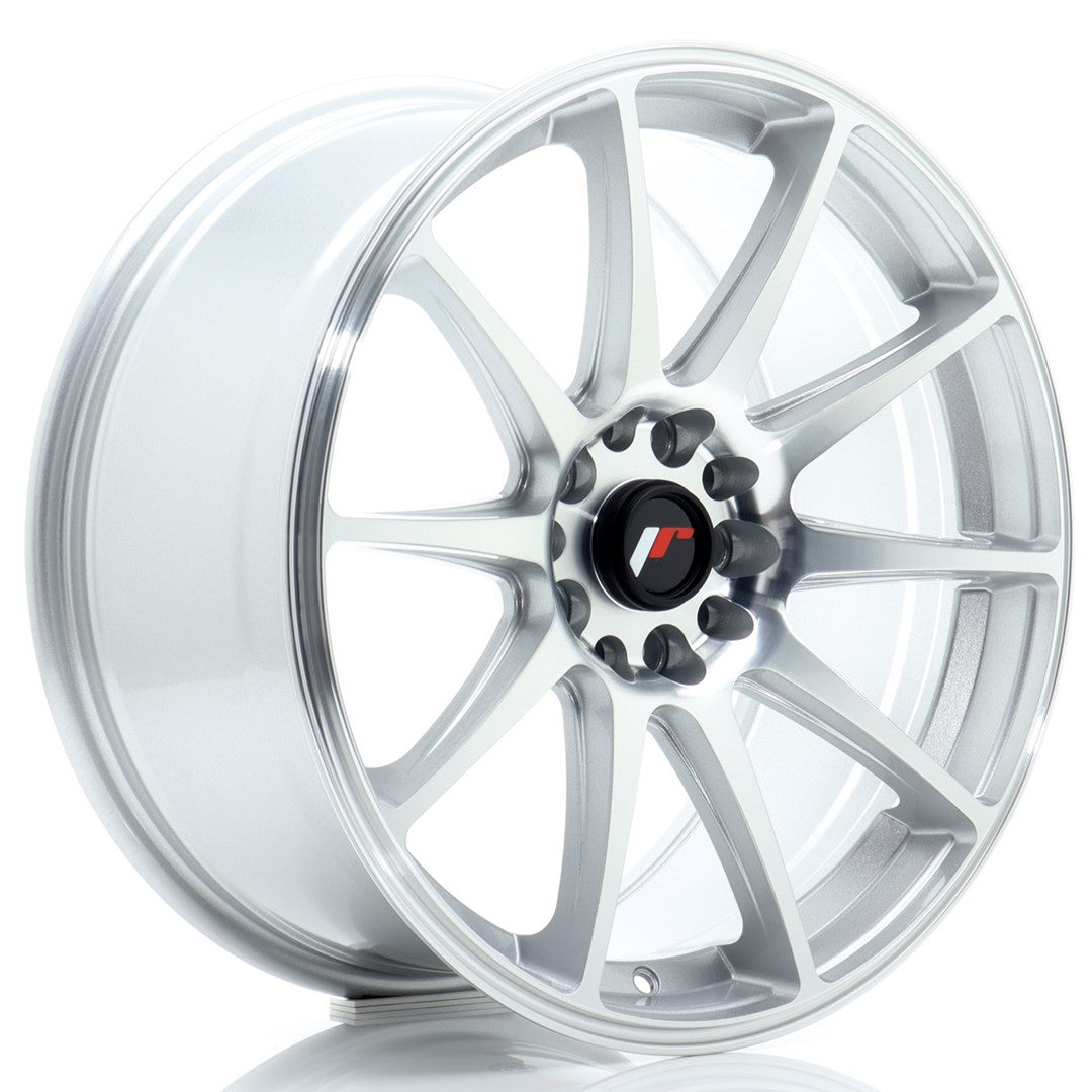 JR Wheels JR11 18x8,5 ET35 5x108 Silver Machined Face