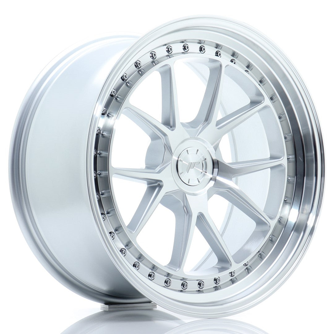 JR Wheels JR39 19x10 ET15-40 5x108 Silver Machined Face