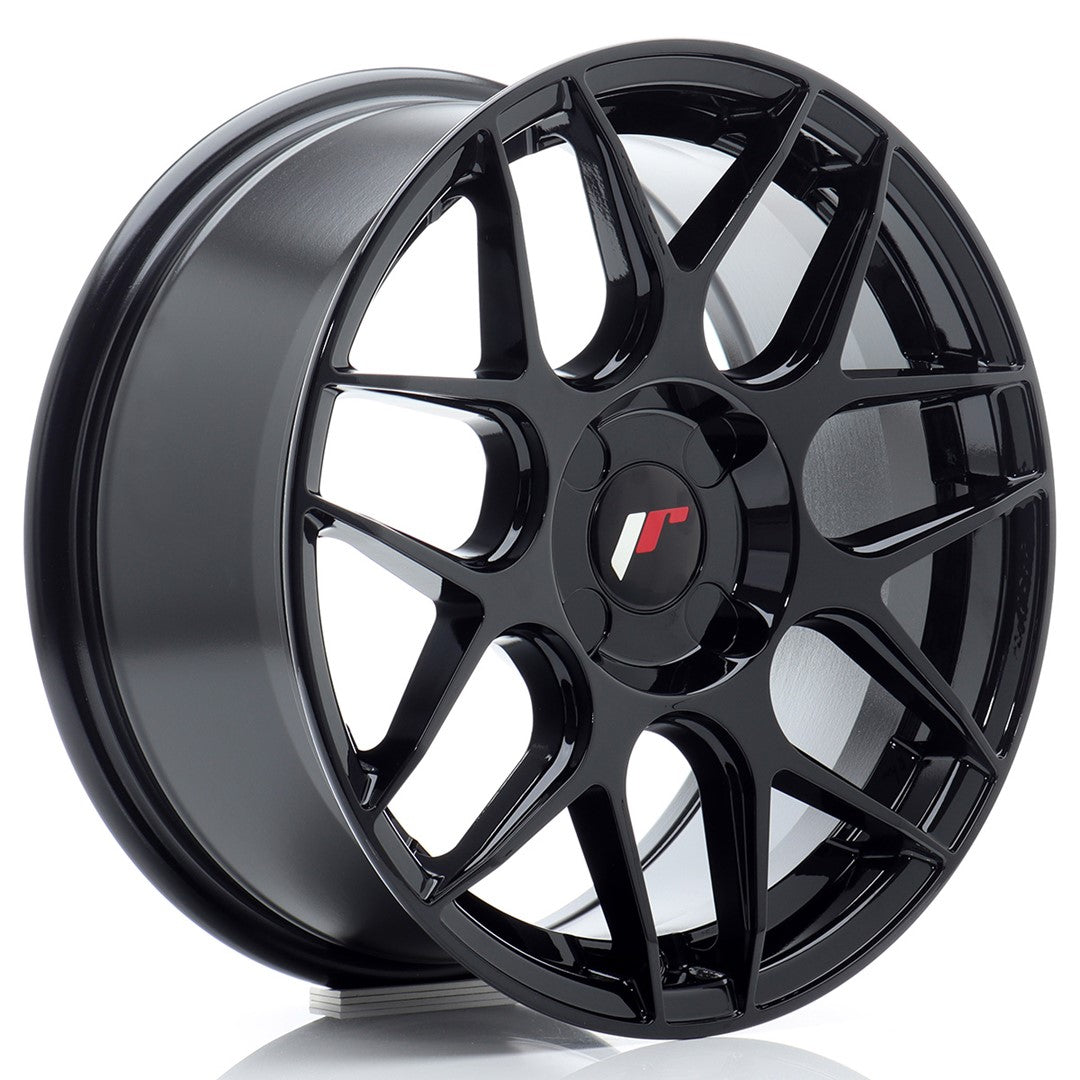 JR Wheels JR18 16x7 ET20-35 4x114.3 Gloss Black