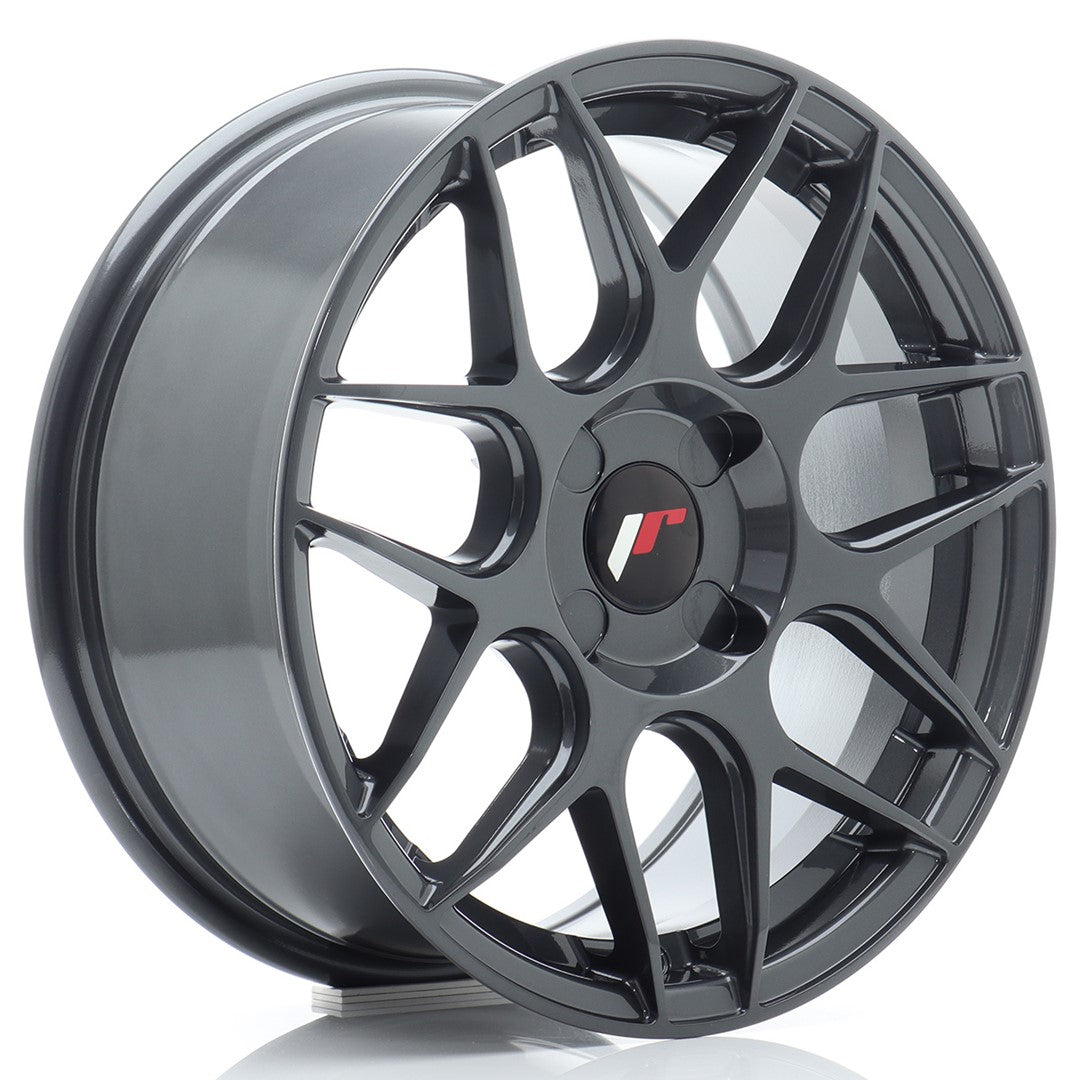 JR Wheels JR18 16x7 ET20-35 4x114.3 Hyper Gray